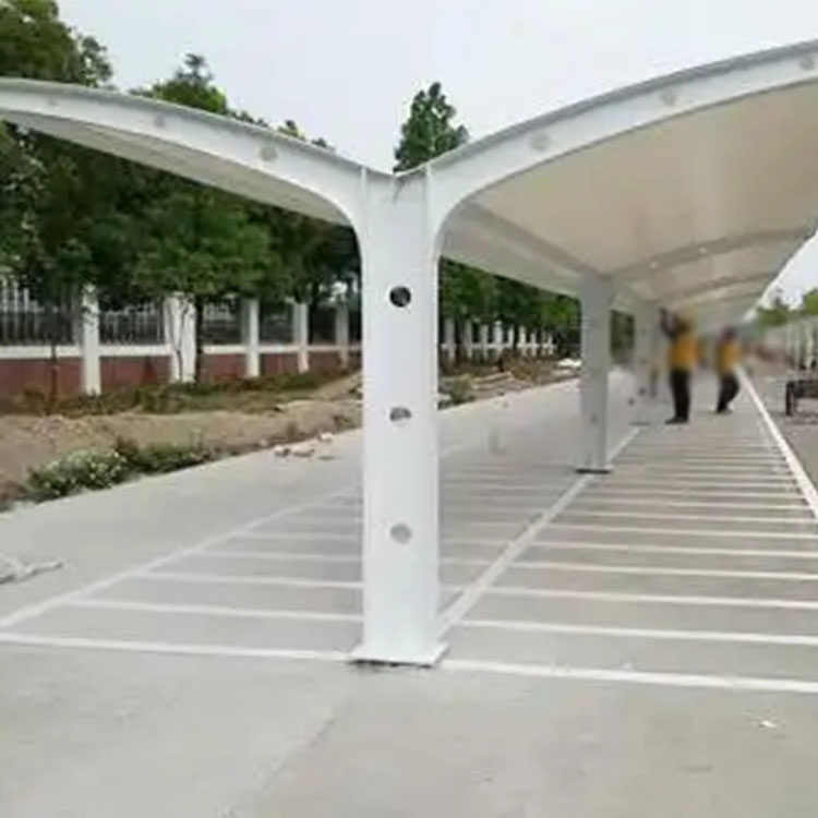 隆化县膜结构电动车棚